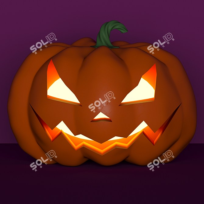  Spooky Pumpkin Decor for Halloween 3D model image 3