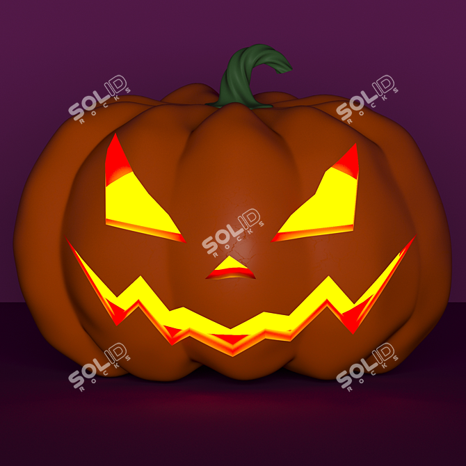  Spooky Pumpkin Decor for Halloween 3D model image 5