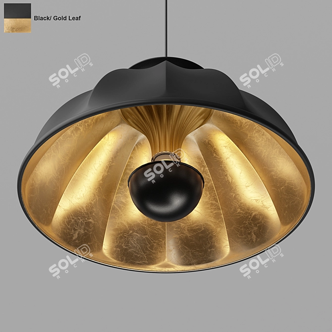 Fortuny Cupola Pendant Light 3D model image 3