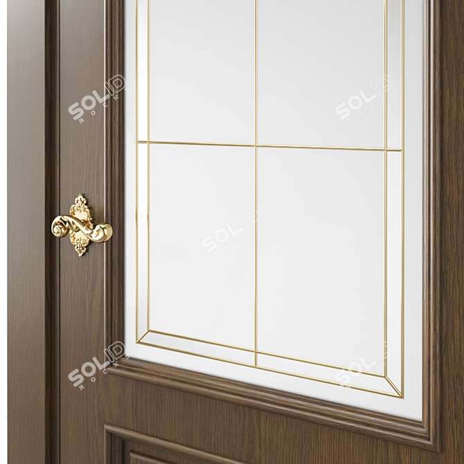 Modern Interior Door 478 3D model image 3