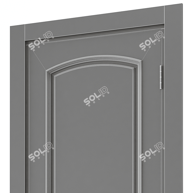 Modern Interior Door 478 3D model image 5