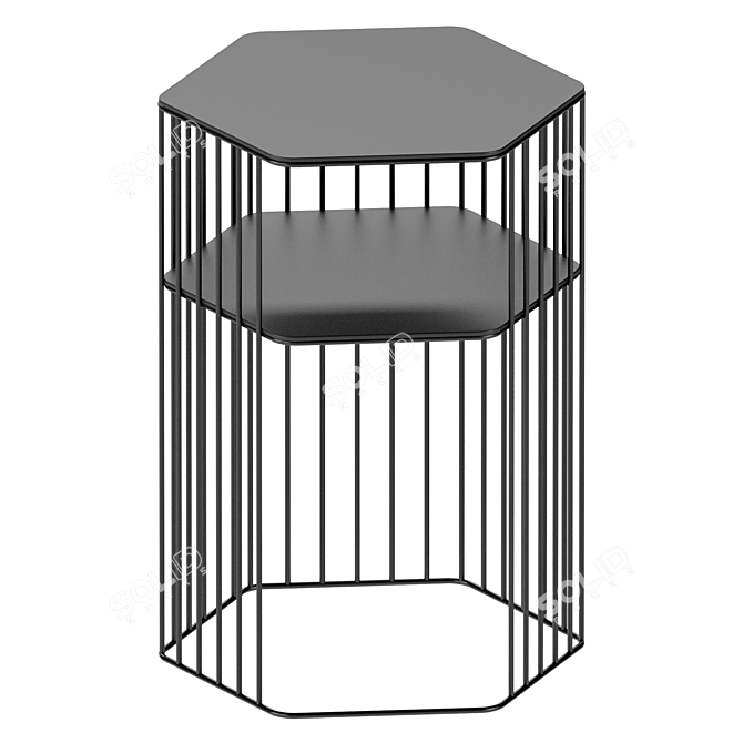 Metal Wire Curbstone, Topim 3D model image 2
