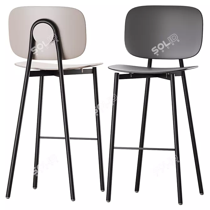 TATA YOUNG | Elegant Seating Solution 3D model image 1