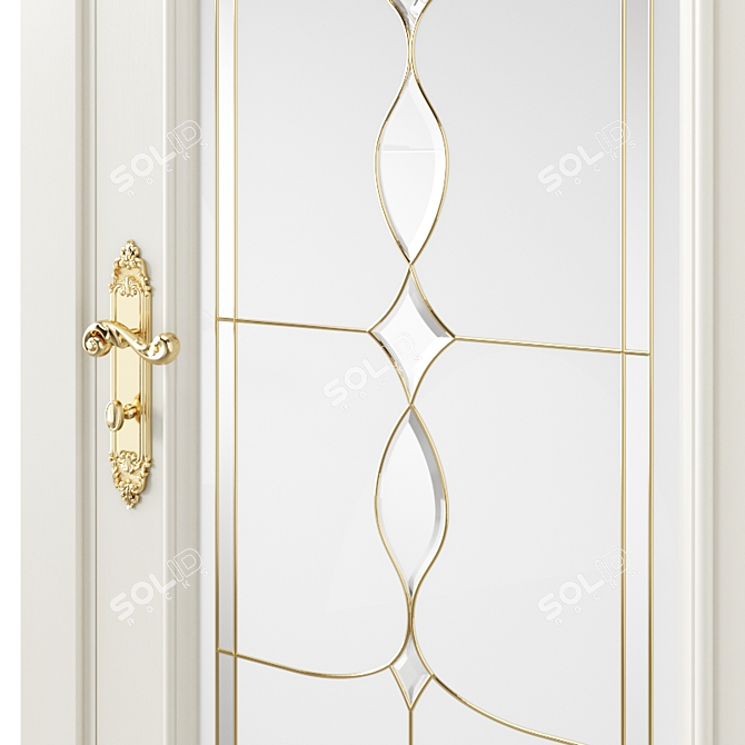 Sleek Indoor Door - 3DSMax & FBX 3D model image 3