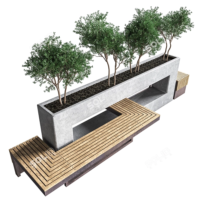 Urban Living: Modern Furniture 3D model image 2
