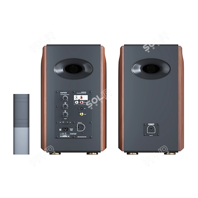 Edifier S2000 MKIII High-Fidelity Speaker System 3D model image 2