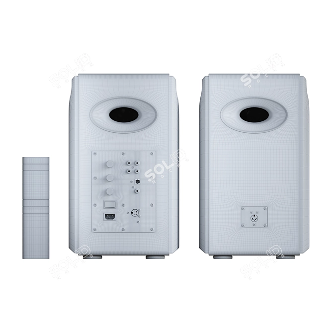 Edifier S2000 MKIII High-Fidelity Speaker System 3D model image 5