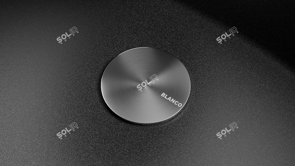 Blanco Diamond Single - Anthracite 3D model image 2