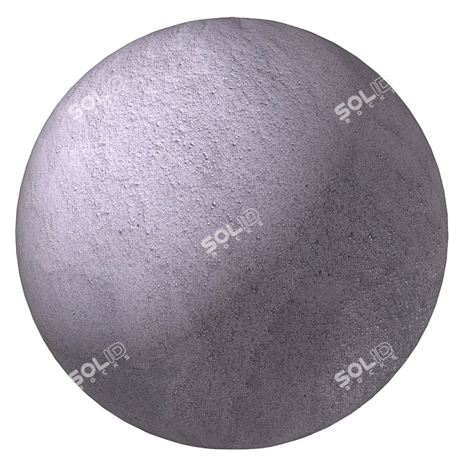 Seamless 4K Asphalt Texture 3D model image 1