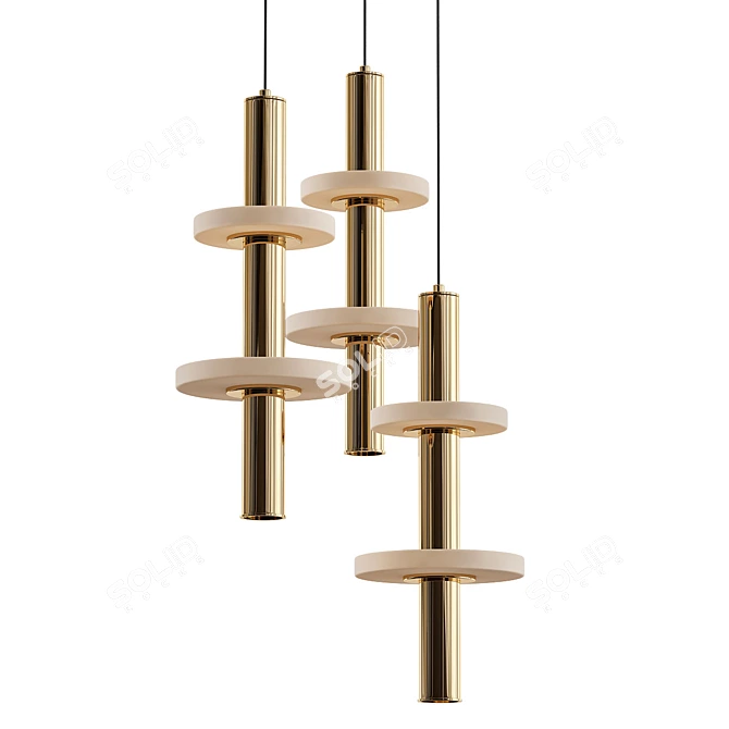 Modern Olavia Design Lamp 3D model image 1