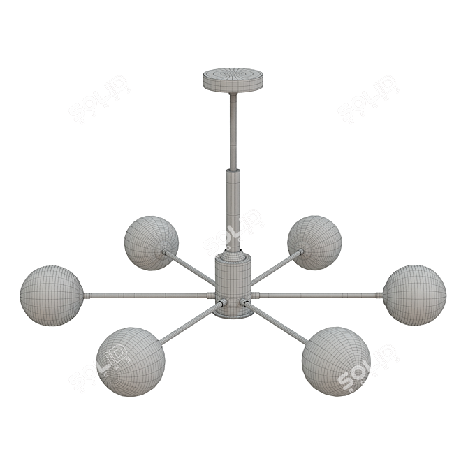 Spherical Illumination: BALLS Lamp 3D model image 3