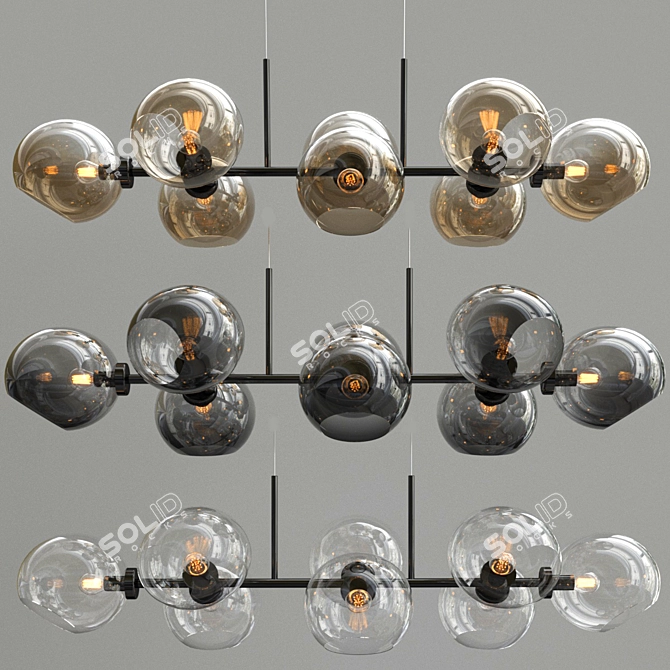 Elegant Illumination: Lampatron DISA 3D model image 2
