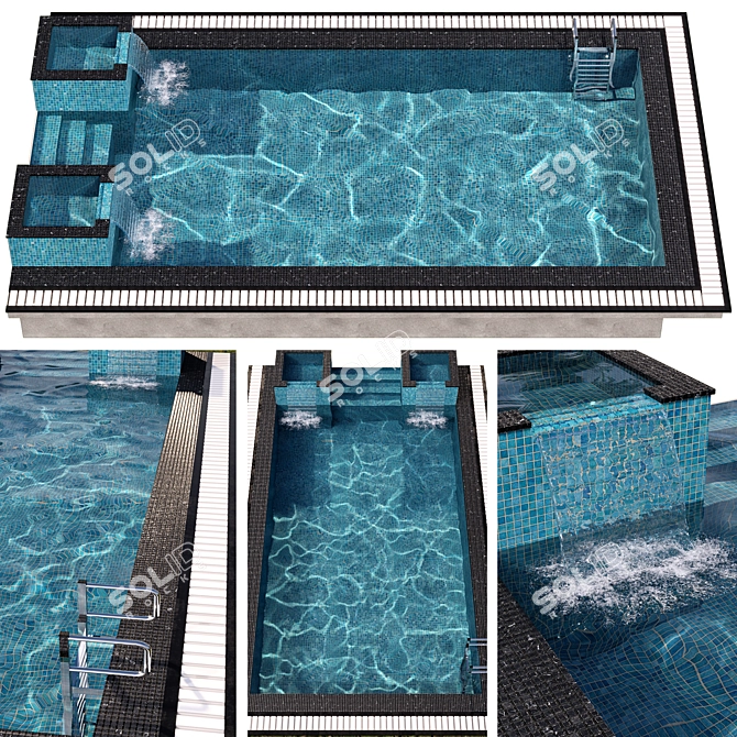 AquaVision Pool Deluxe 3D model image 1