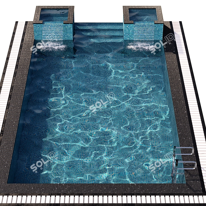 AquaVision Pool Deluxe 3D model image 2