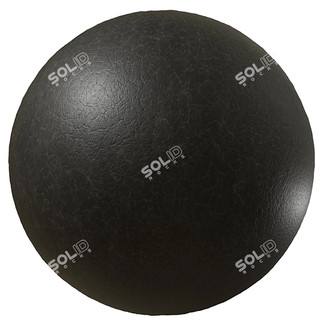 Seamless 4K Leather Texture 3D model image 1