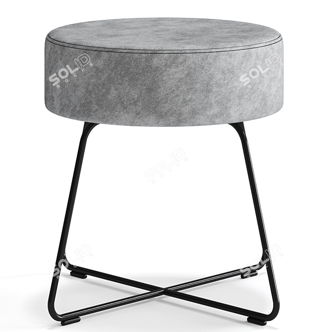 Lotta Stool: Versatile Design for Every Space 3D model image 1