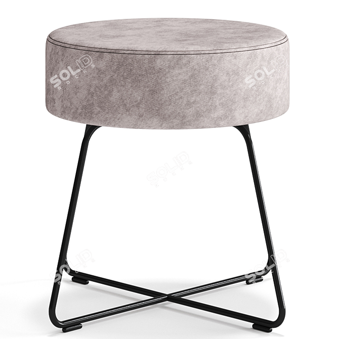 Lotta Stool: Versatile Design for Every Space 3D model image 2