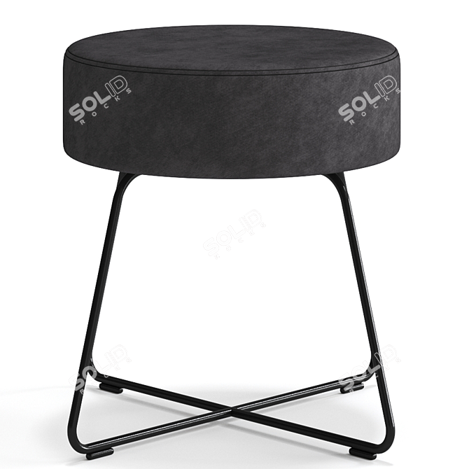 Lotta Stool: Versatile Design for Every Space 3D model image 3