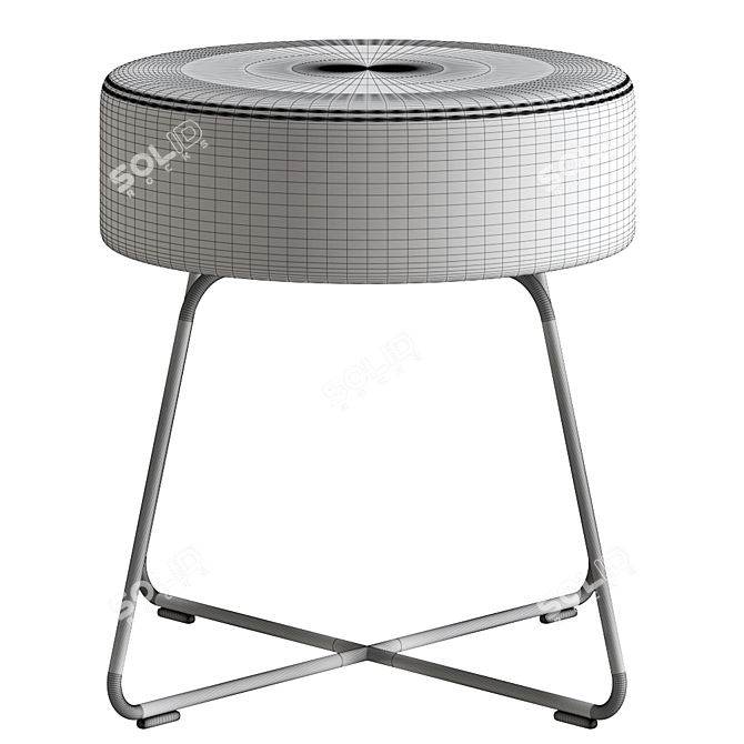 Lotta Stool: Versatile Design for Every Space 3D model image 4