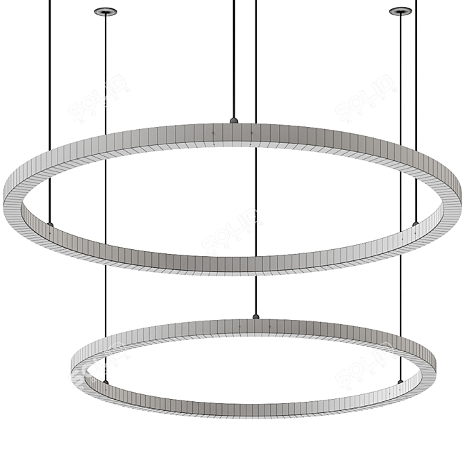 RIO Suspension Light: Contemporary Elegance 3D model image 2