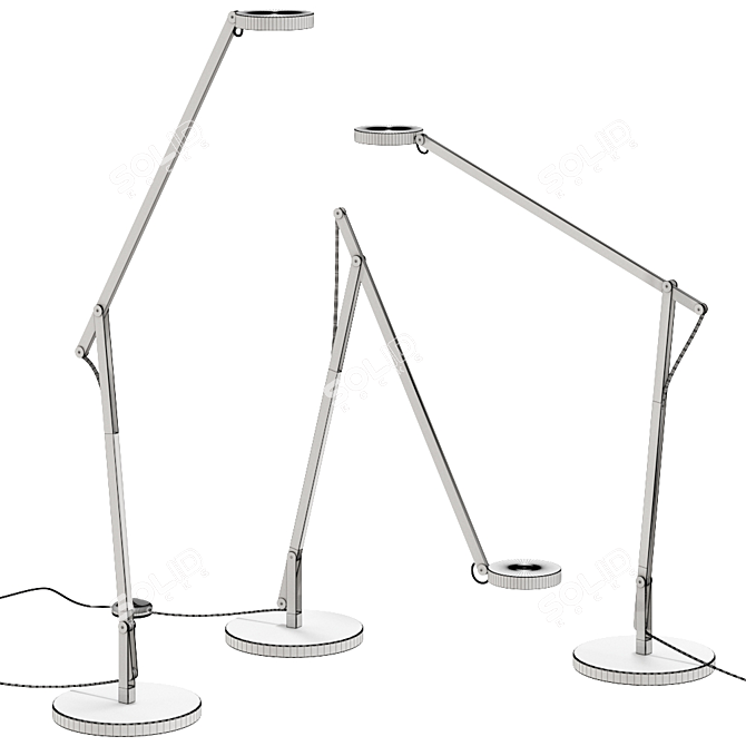 Sleek Rotaliana String T1 Lamp 3D model image 2