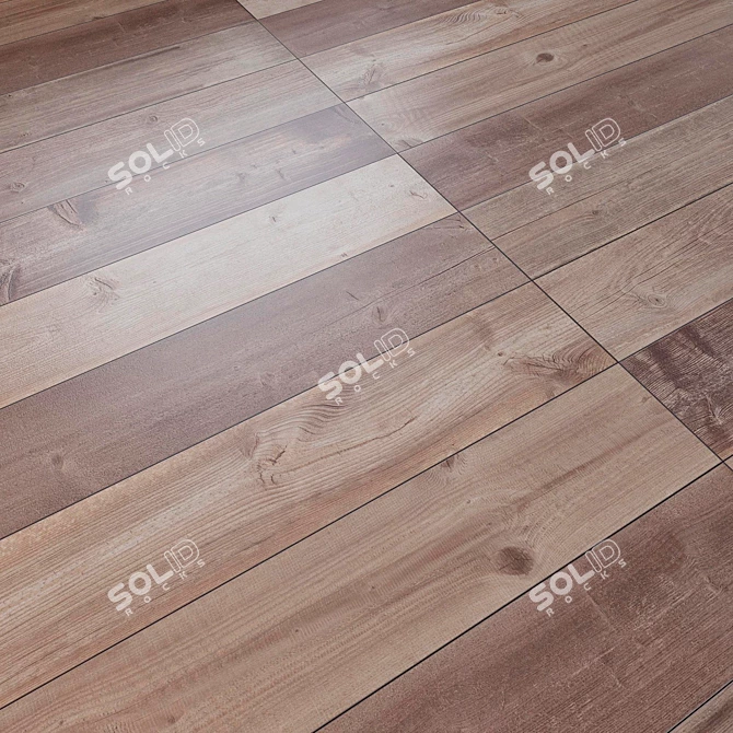 Krono Original Parquet: Beautifully Crafted Flooring 3D model image 1