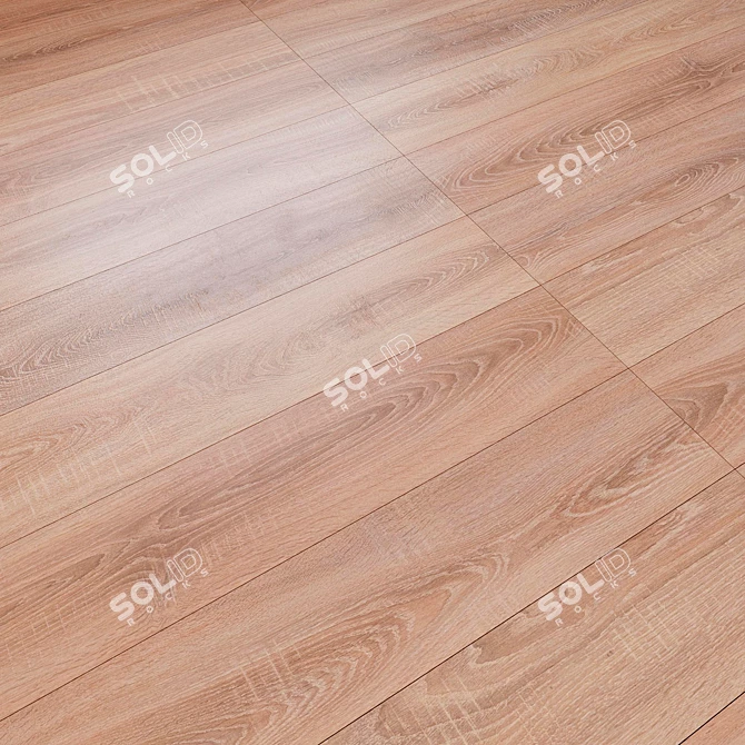 Krono Original Parquet: Beautifully Crafted Flooring 3D model image 2