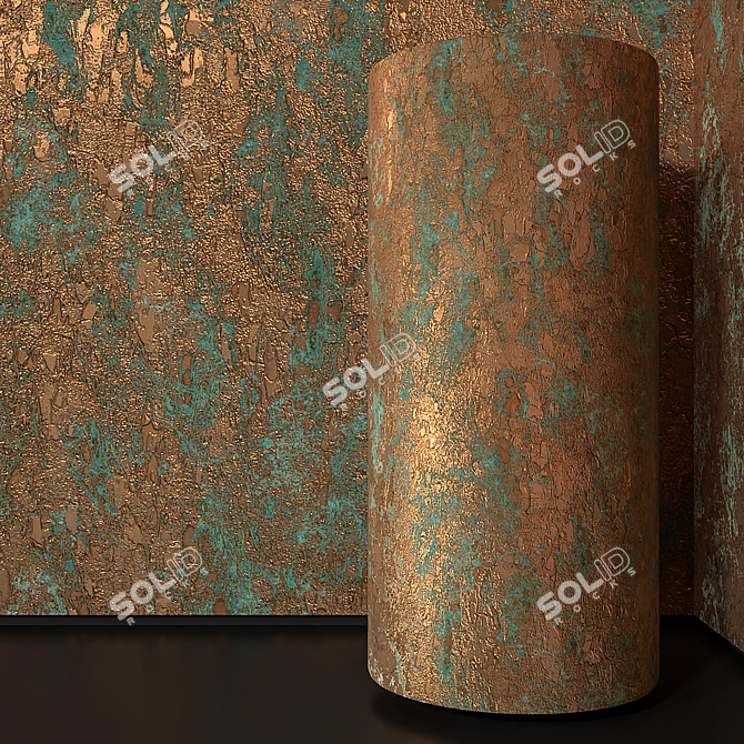 Seamless Plaster Texture 3D model image 2