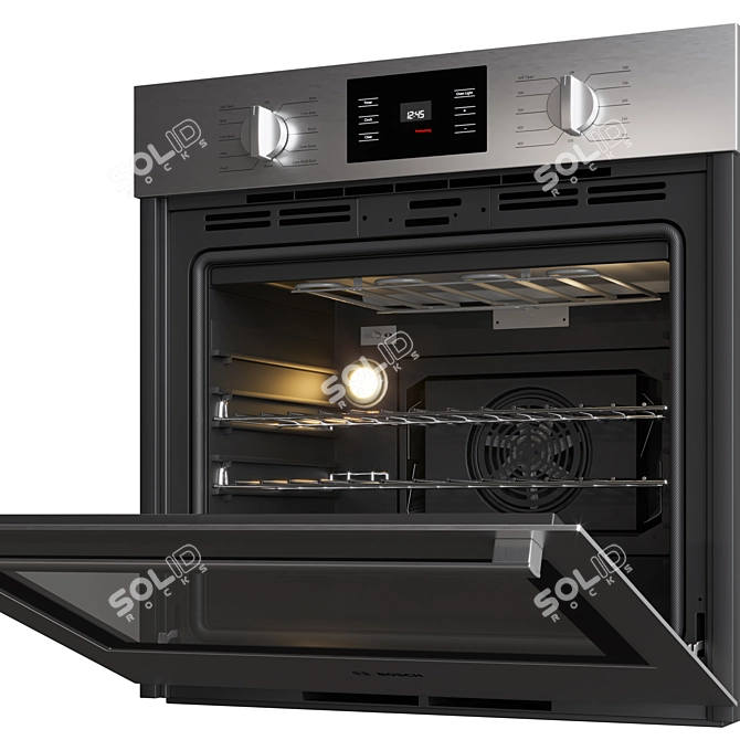 Versatile Bosch 500 Collection: Ovens & Microwave 3D model image 5