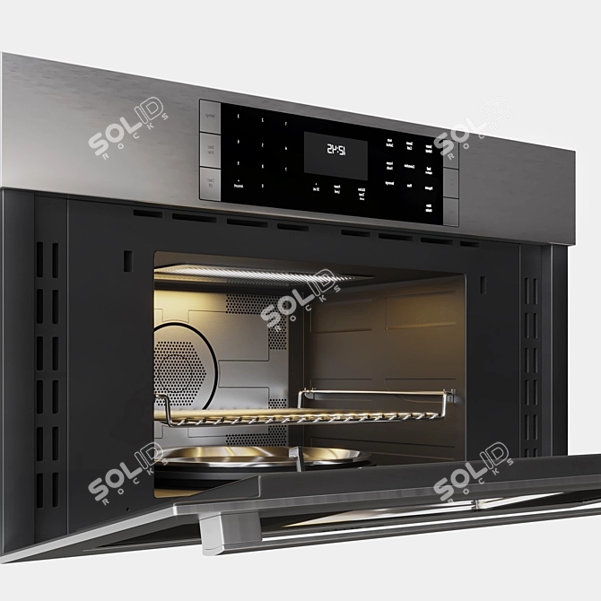 Versatile Bosch 500 Collection: Ovens & Microwave 3D model image 6