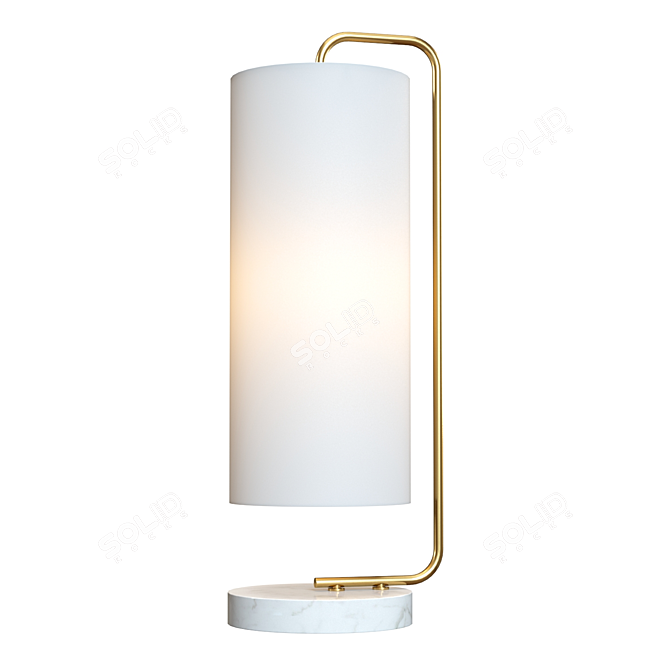Contemporary Oralee Table Lamp 3D model image 1