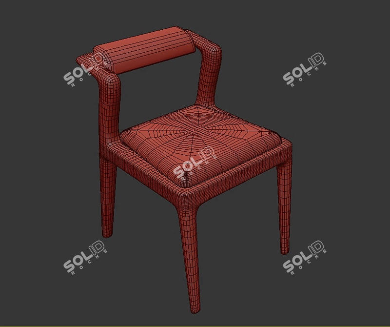 Modern Office Chair: Stylish Design & Comfort 3D model image 3