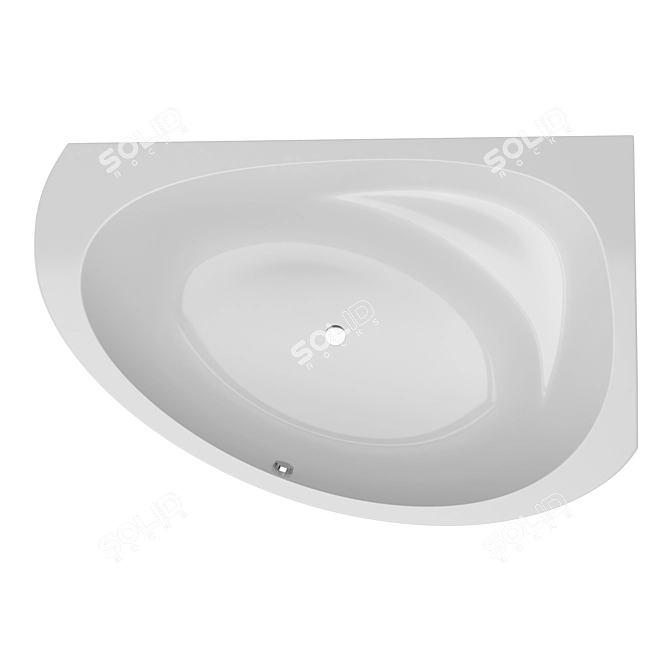 Deep and Elegant Libretto L Bath 3D model image 3