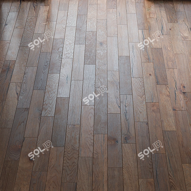 Luxury Parquet Board: Superior Quality & Easy Installation 3D model image 4
