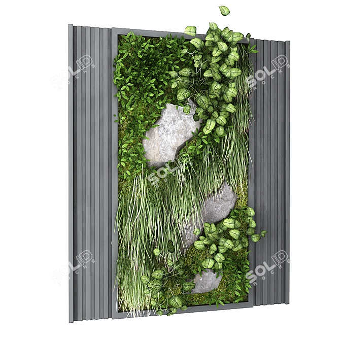 Versatile Greenwall Set 169 3D model image 2