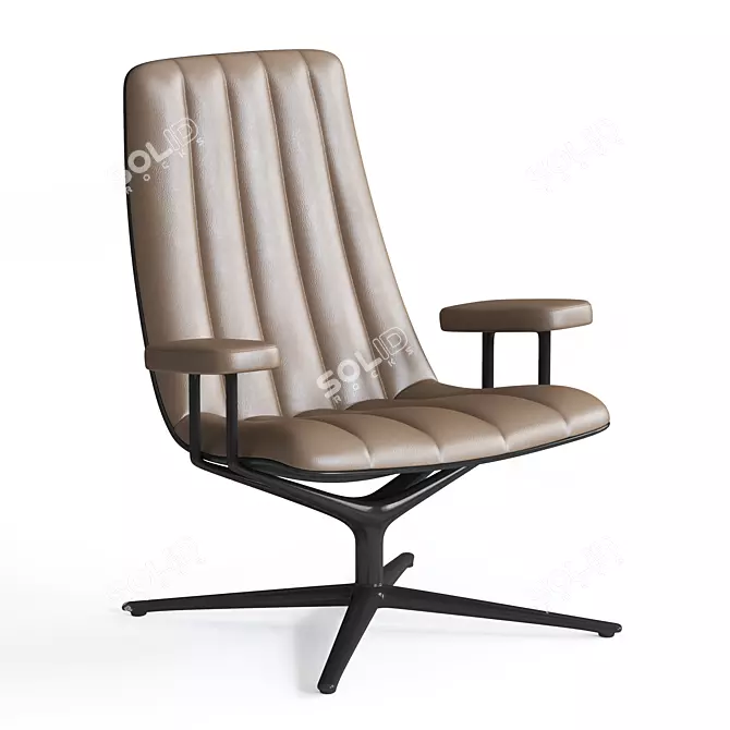 Healey Lounge: Unparalleled Comfort 3D model image 1