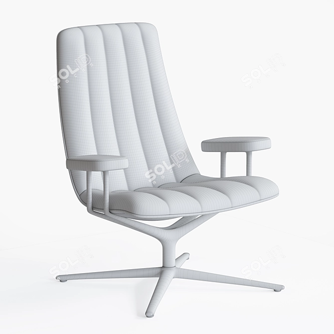 Healey Lounge: Unparalleled Comfort 3D model image 4