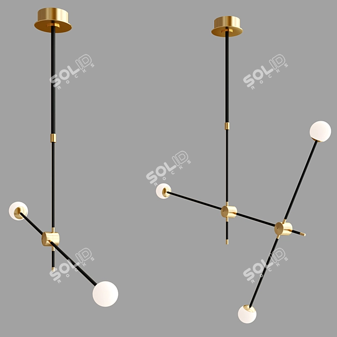 Bullarum SI Pendant Lamp Collection 3D model image 4