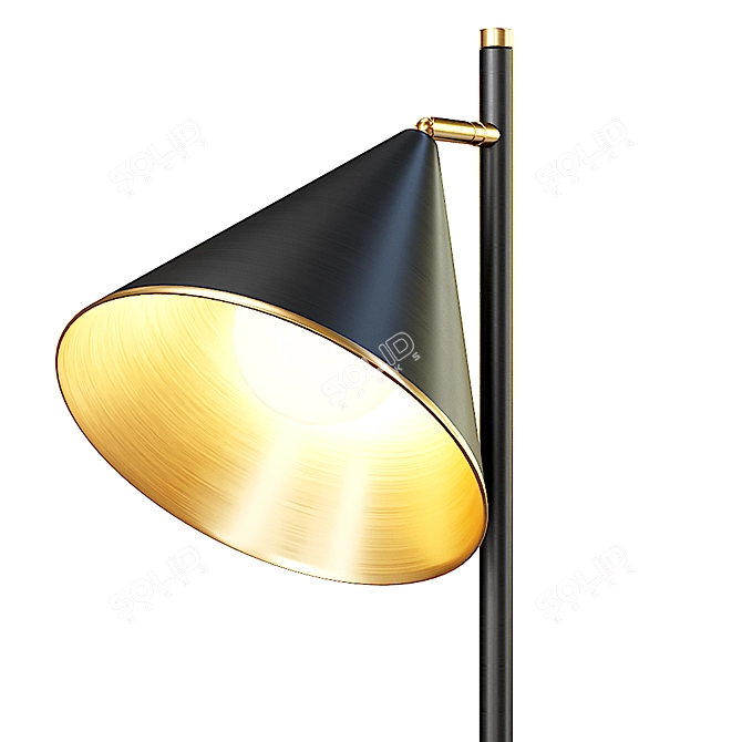 Sleek RIGEL TAB Table Lamp 3D model image 3