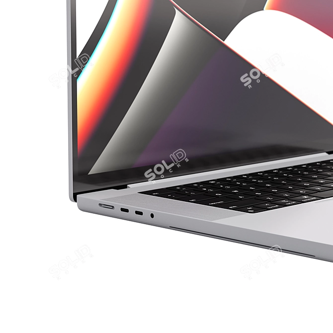 Apple MacBook Pro 2021 - 16" Powerhouse 3D model image 4