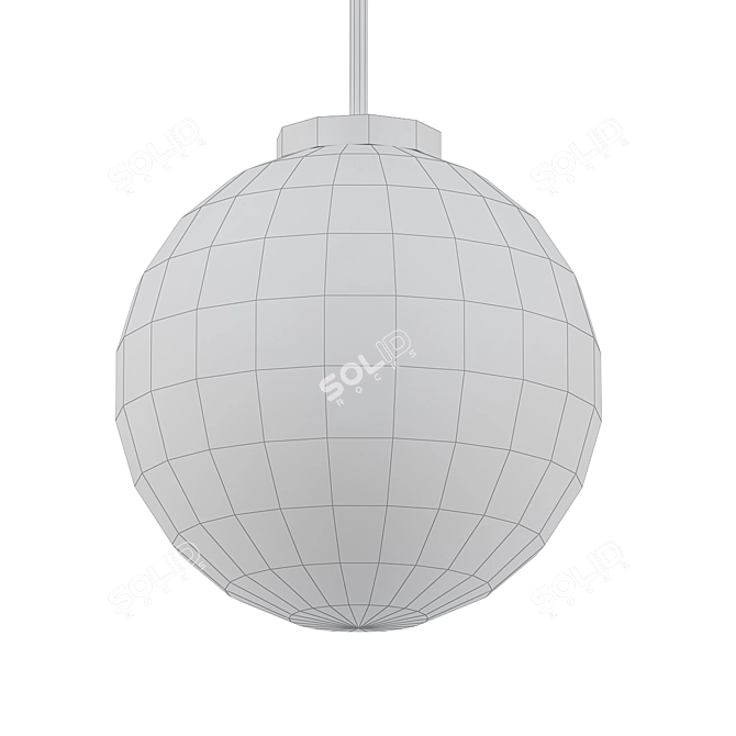 Zoltar Large Pendant - Eye-catching Illumination 3D model image 2