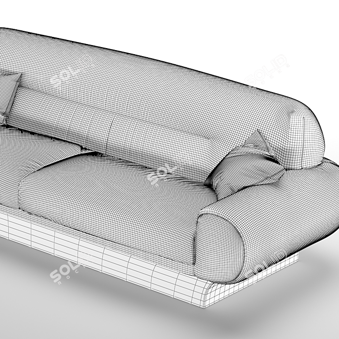 Munna Roy Modern Sofa 3D model image 5