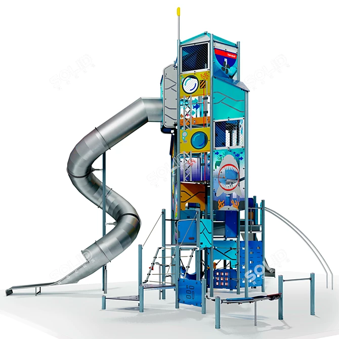 Giant Ocean XL Adventure Tower 3D model image 2