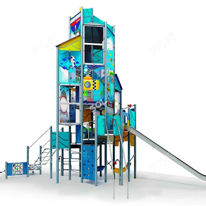 Giant Ocean XL Adventure Tower 3D model image 3