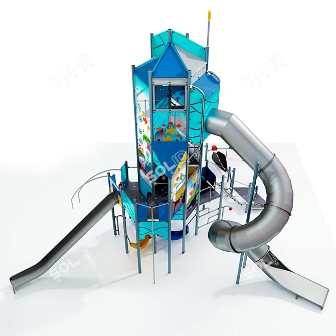 Giant Ocean XL Adventure Tower 3D model image 6