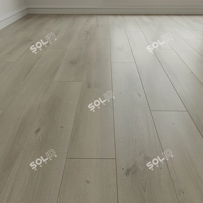 Title: Oak Pleno Laminate Board 3D model image 1