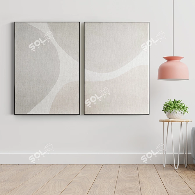 Elegant Frames for Art Enthusiasts 3D model image 3