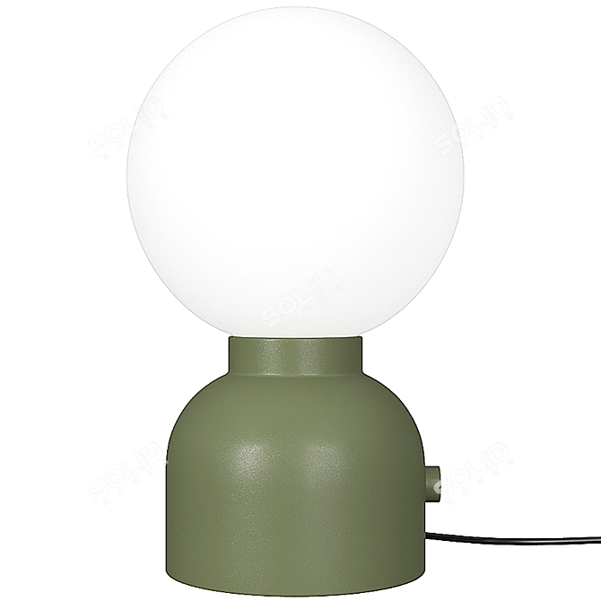 Plug Lamp: The Ultimate Desktop Lighting Solution 3D model image 3