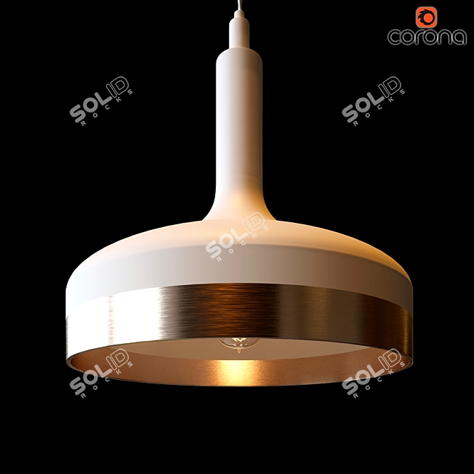 Nordic Style Pendant Light 3D model image 9