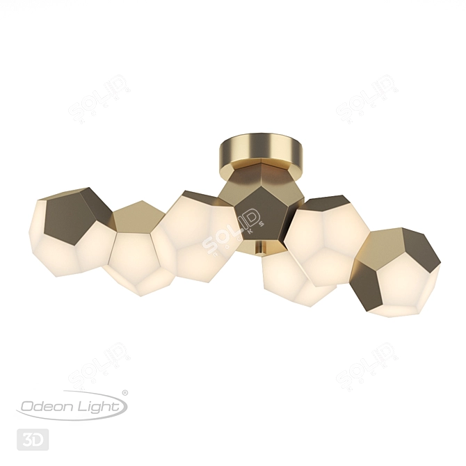 Odeon Light 4305/36CL Modern Ceiling Lamp 3D model image 1